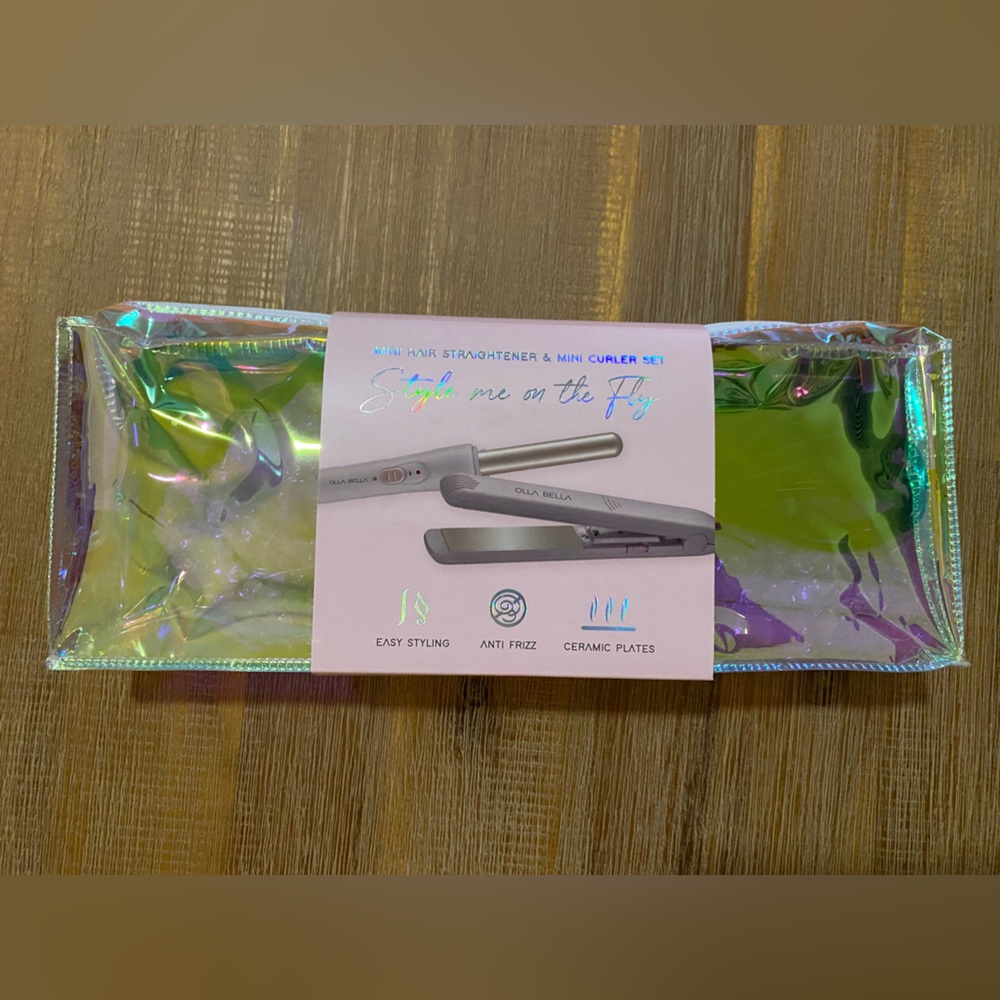 Mini Travel Hair Set  - Curler and Iron